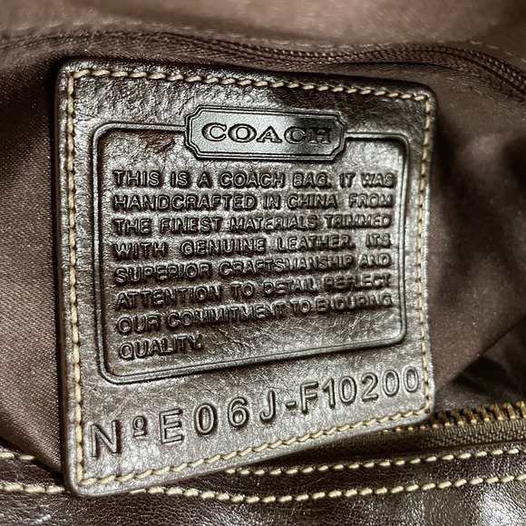 Vintage Coach Tweed Shoulder Handbag - Picture 4 of 6